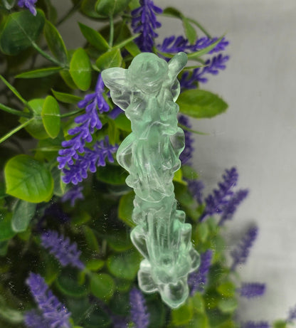 Green Fluorite Angel – Stone of Clarity, Healing & Divine Guidance Crystal Wellness