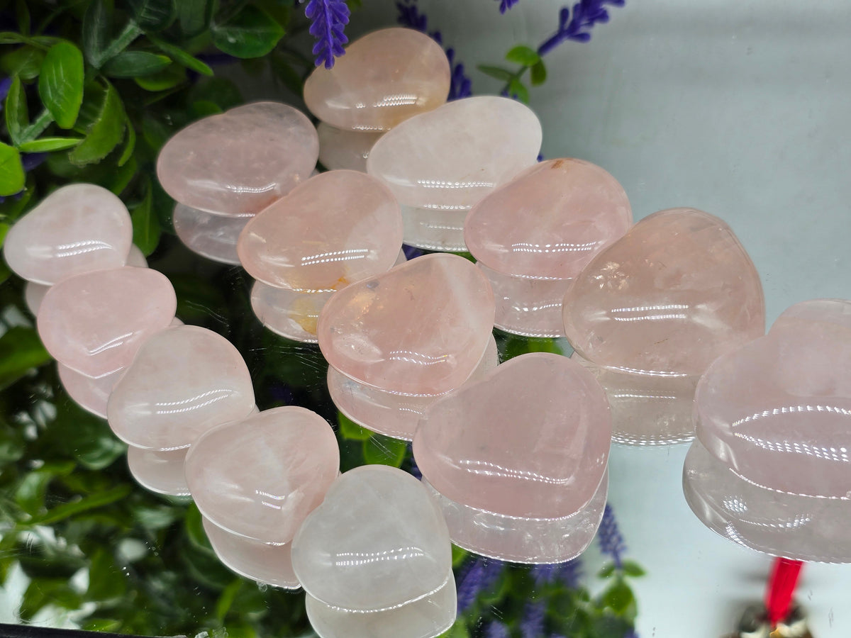 Rose Quartz Heart – Stone of Unconditional Love, Self-Love & Emotional Healing Crystal Wellness