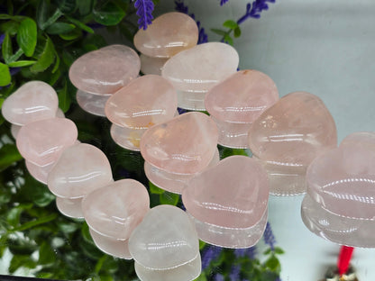 Rose Quartz Heart – Stone of Unconditional Love, Self-Love & Emotional Healing Crystal Wellness