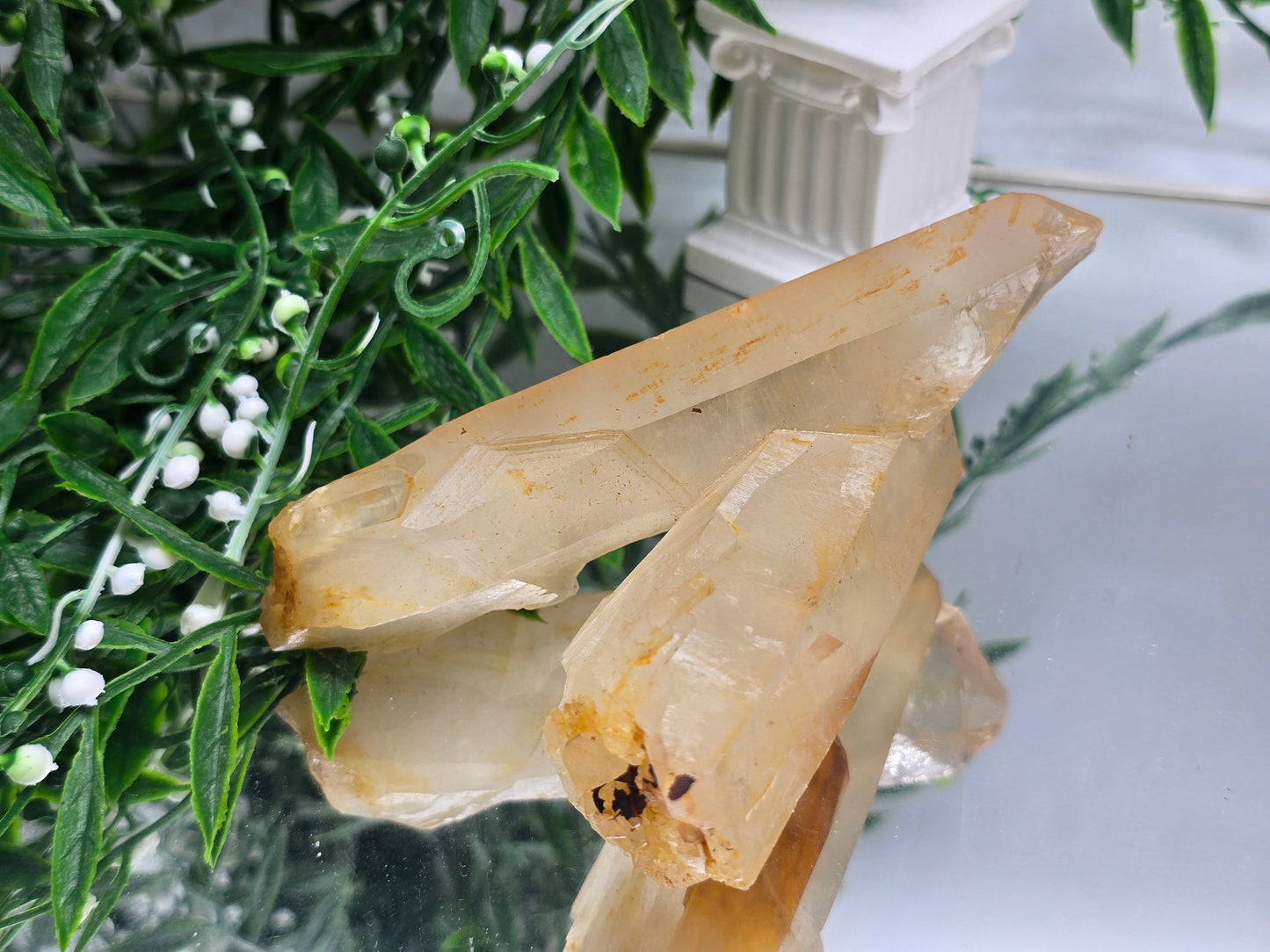 Genuine Natural Citrine Crystal Cluster | Stone of Abundance & Joy | 317g Crystal Wellness