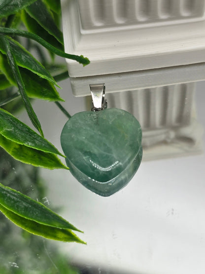 Varieties of Crystal Heart Pendant | Healing Crystal Necklace for Love, Balance & Daily Energy Crystal Wellness