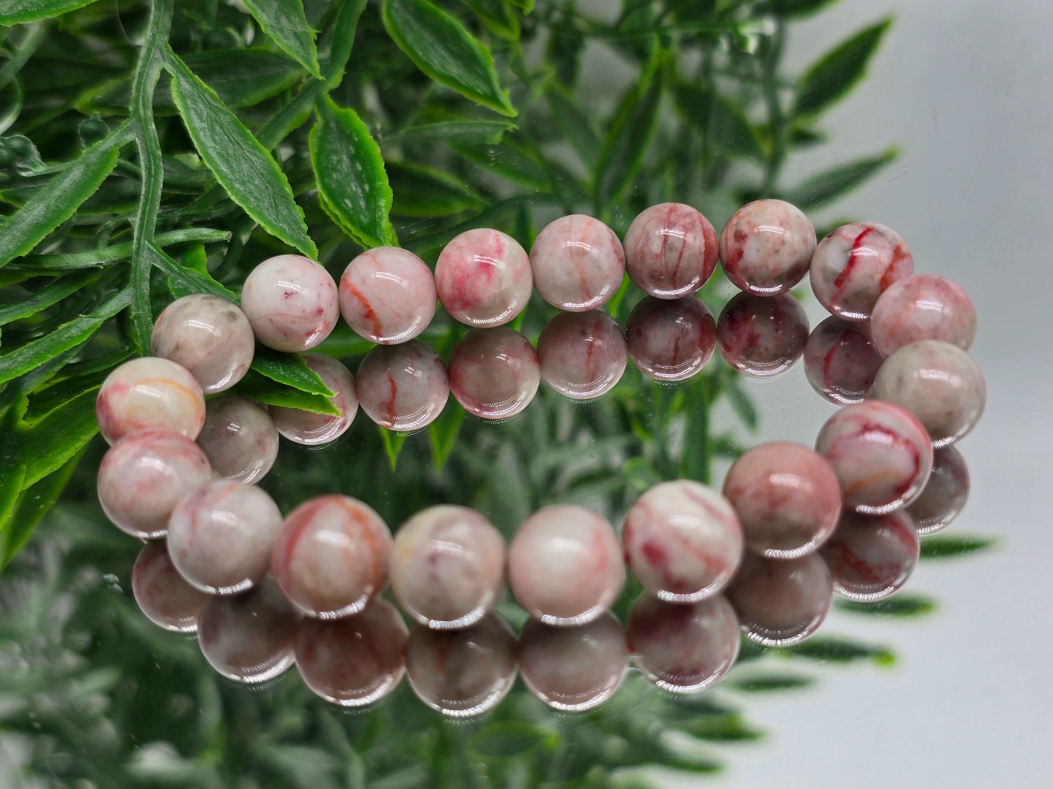 Cinnabar Beads Bracelet – 8mm | 10mm | 12mm Crystal Wellness