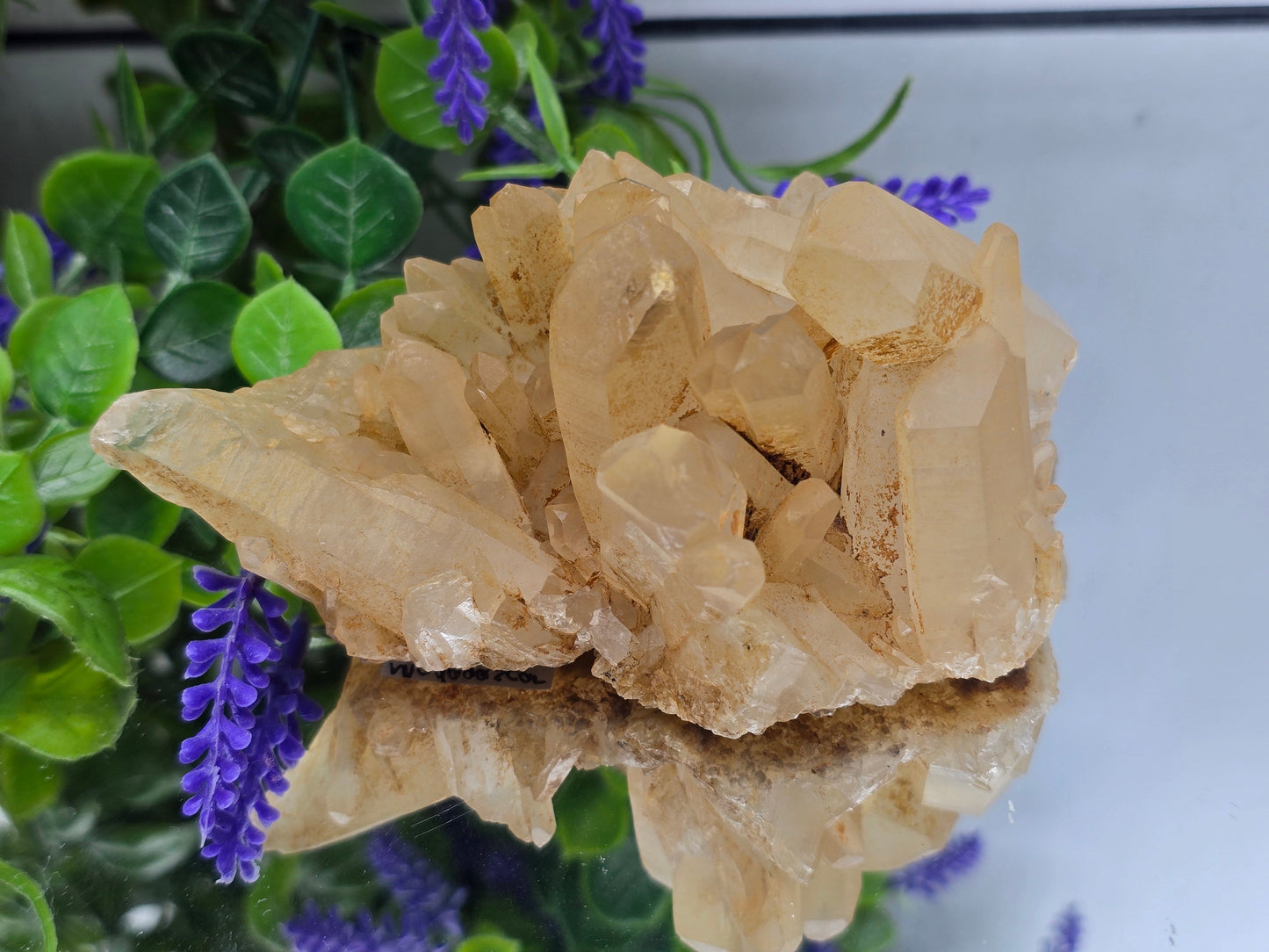 Madagascar Genuine Natural Citrine Cluster – 370g (Stone of Abundance, Success & Empowerment. Crystal Wellness