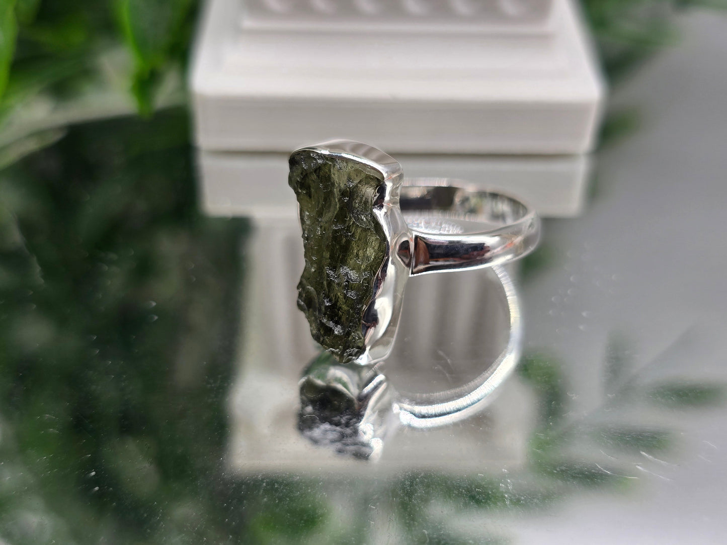 Authentic Moldavite 1.10g 9x7mm Crystal Wellness