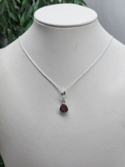 Rare Natural Watermelon Tourmaline 925 Sterling Silver Pendant (Stone of Heart Harmony) Crystal Wellness