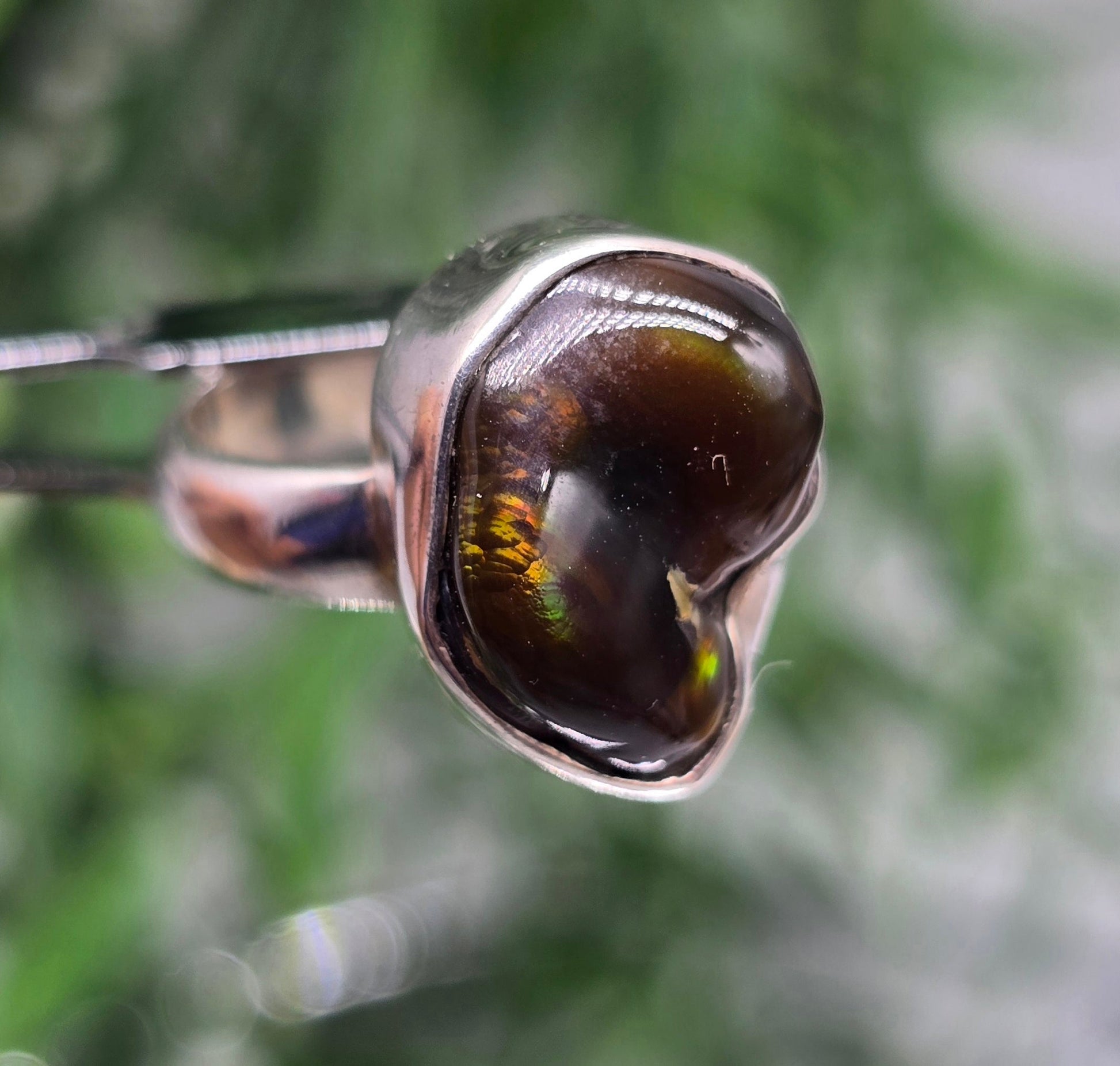 🔥 Mexican Fire Agate 925 Sterling Silver Ring – Size 6.5 | Powerful Protection Crystal & Energy Shield Stone Crystal Wellness