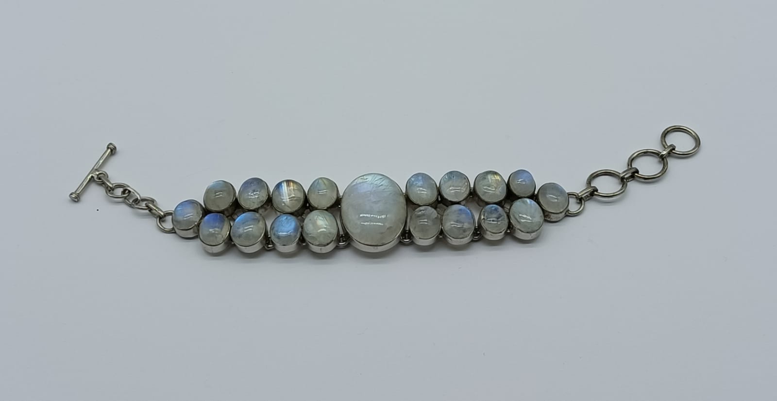 Moonstone 925 Sterling Silver Bracelet