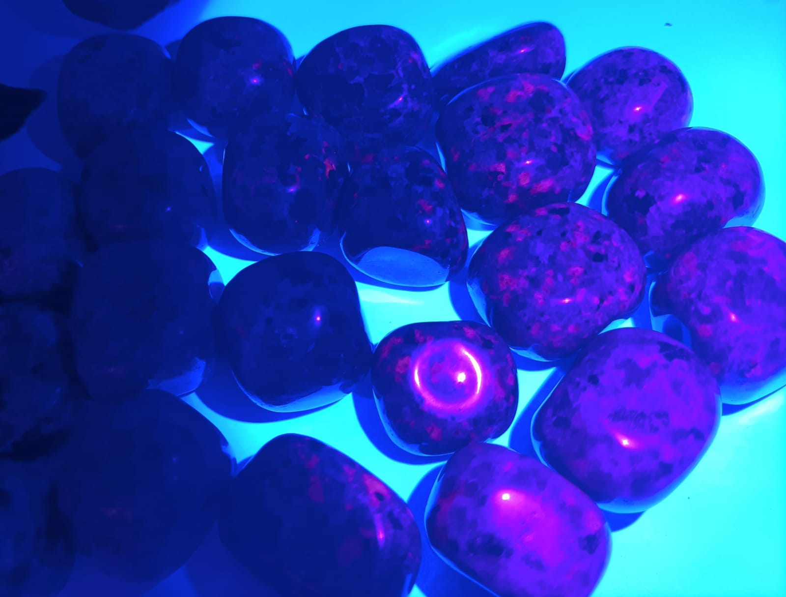Yooperlites the Glowing Tumbled Stone from Michigan Crystal Wellness