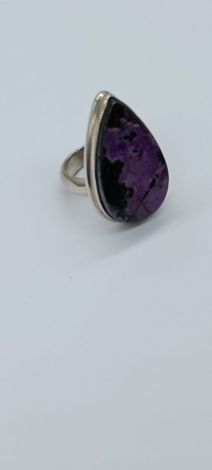 Sugilite 925 Sterling Silver Ring Size 4.5