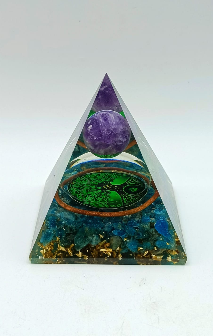 Orgone Pyramid 201g Crystal Wellness