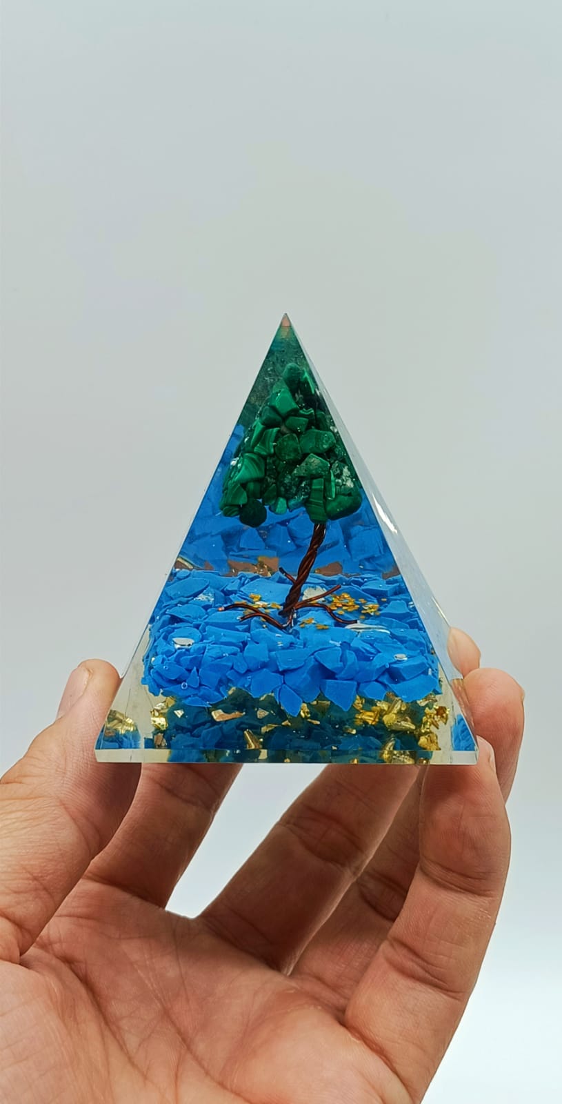Orgone Pyramid 135g Crystal Wellness