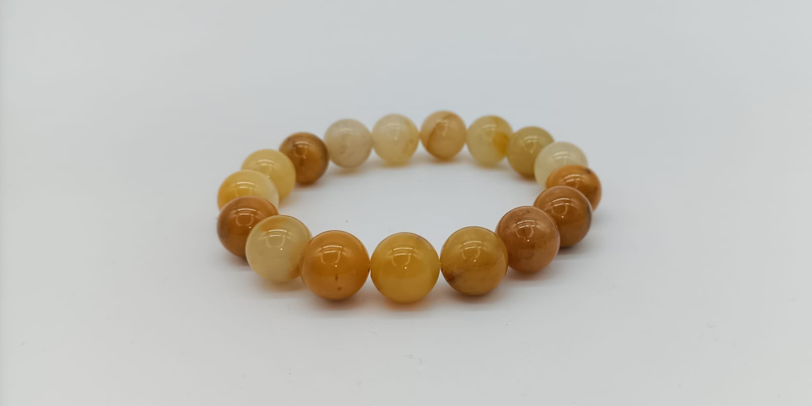 FengshuiGallary Natural Yellow Jade Pixiu Healing Bracelet-Special