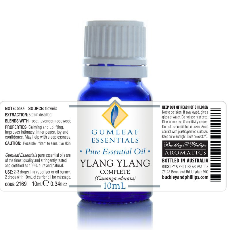 Ylang Ylang Complete Essential Oil Crystal Wellness