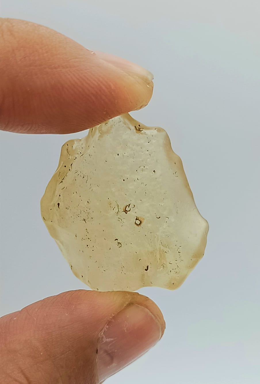 Authentic Libyan Desert Glass AAA 9.74g 31mm x 25mm Crystal Wellness