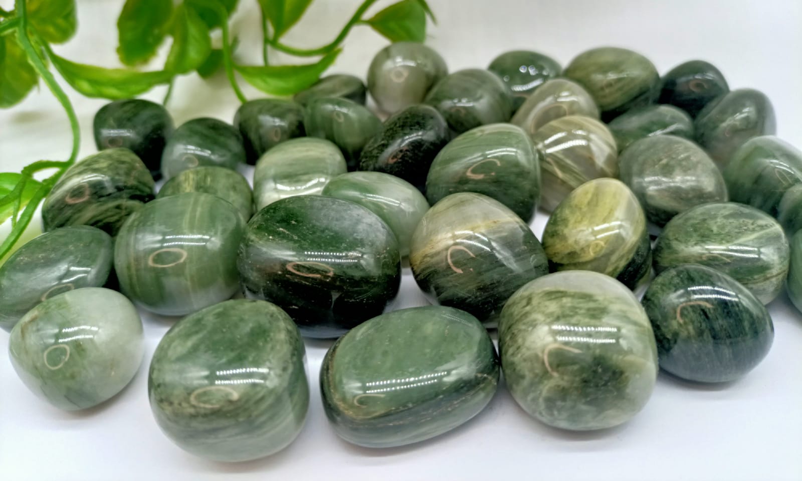 Actinolite Tumbled Stone Crystal Wellness