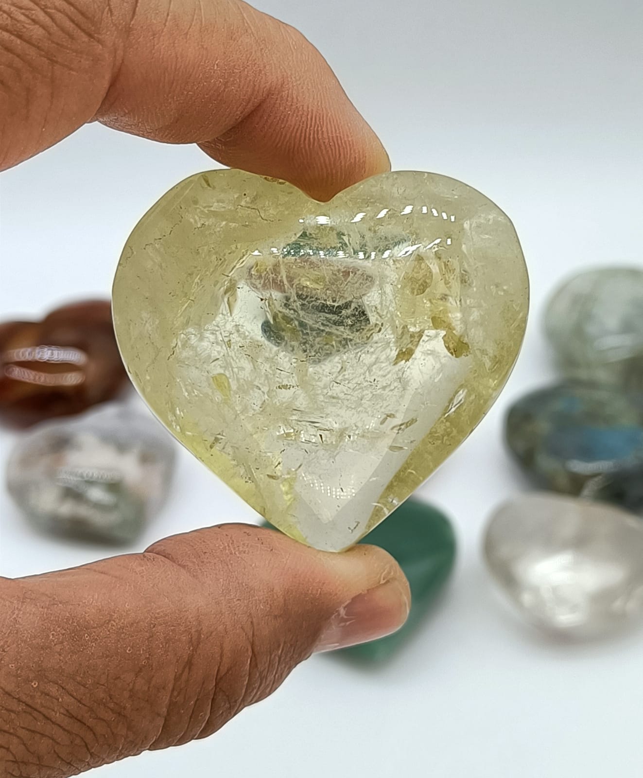 Heart Shape Crystals Crystal Wellness