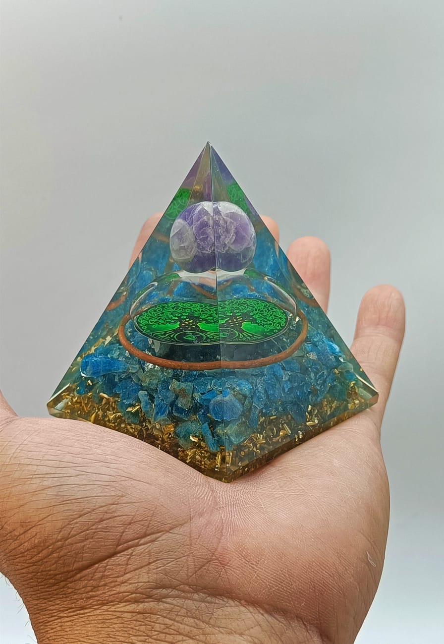 Orgone Pyramid 201g Crystal Wellness
