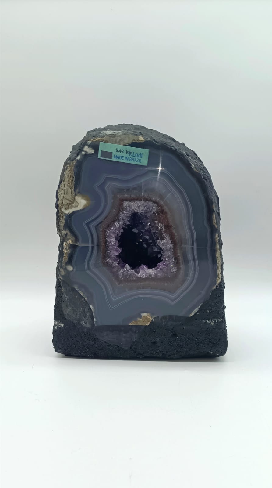 Amethyst with Agate Geode 5.44kgs Crystal Wellness