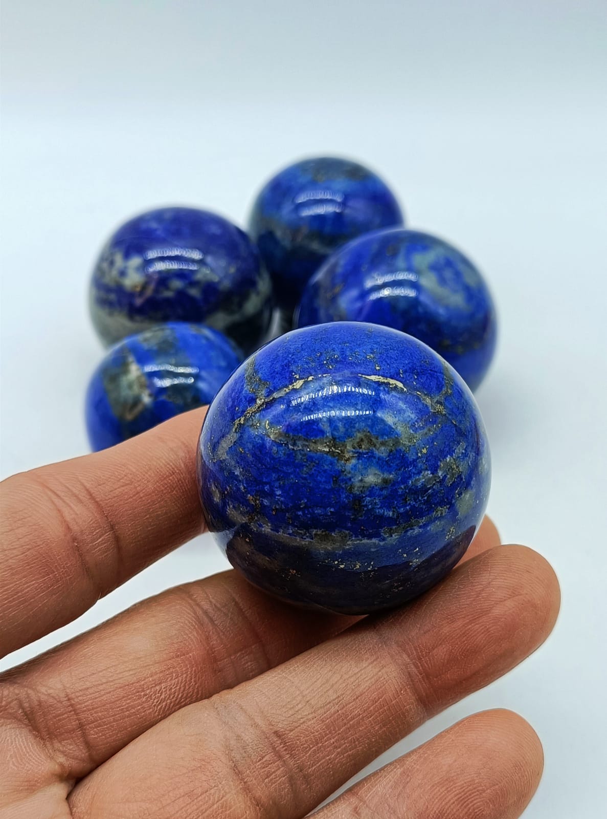 Lapis Lazuli Sphere Crystal Wellness