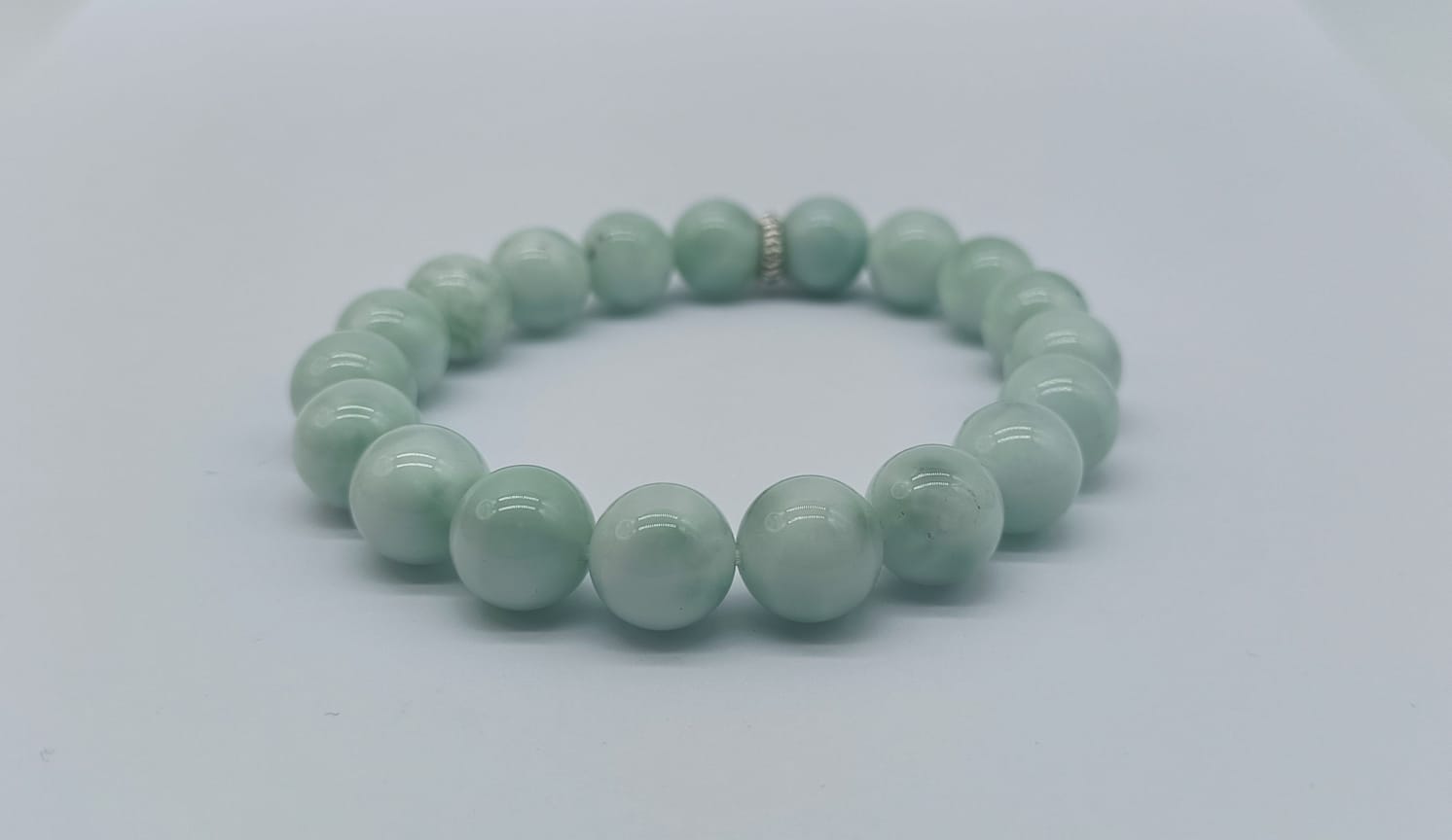 Jade 10mm Beads Bracelet Crystal Wellness