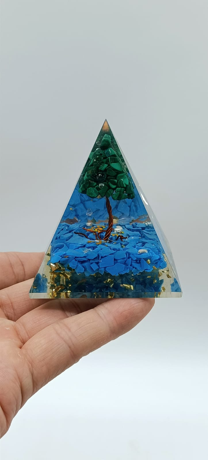 Orgone Pyramid 135g Crystal Wellness