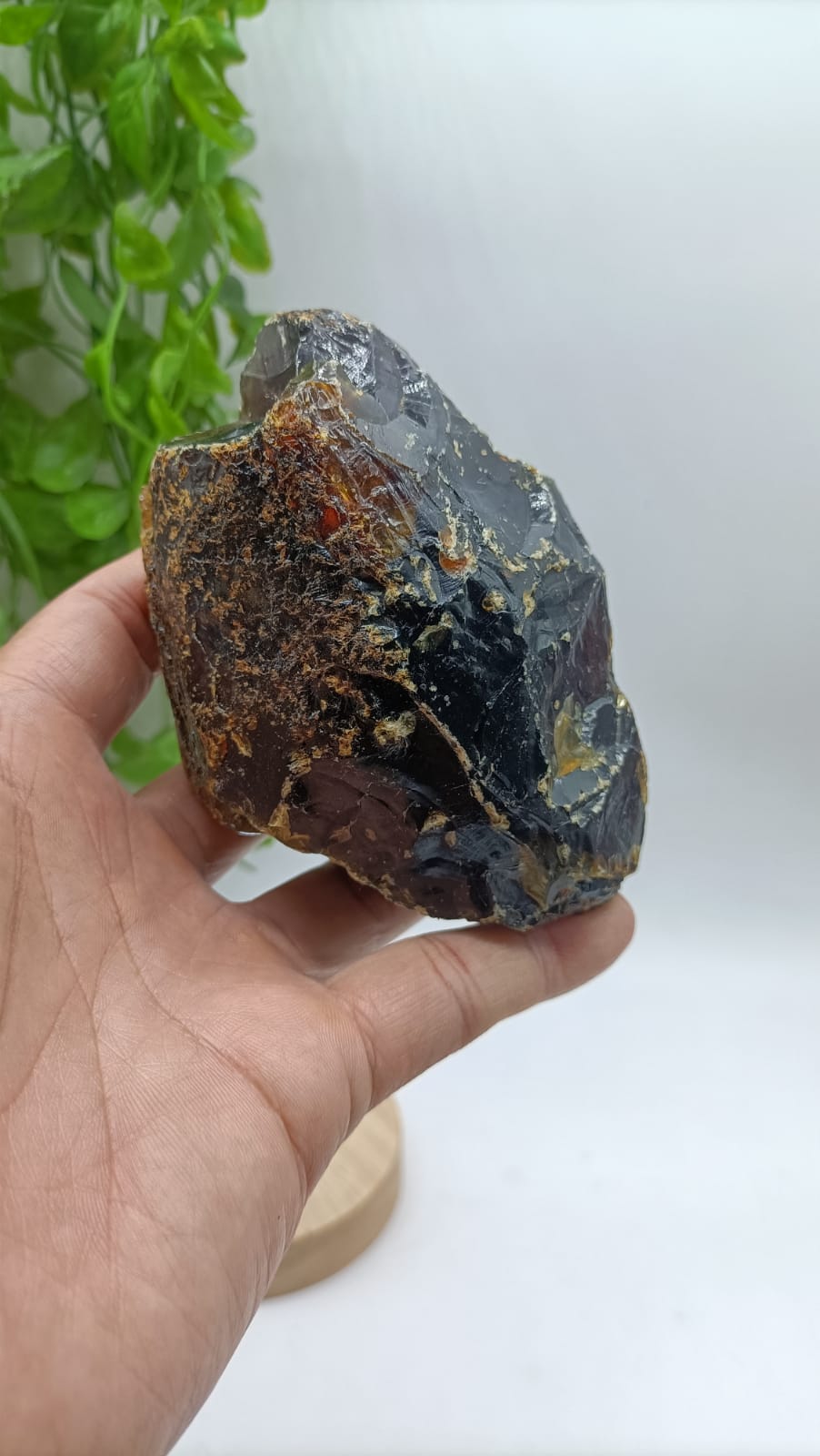 Rare Sumatra Raw Amber 216g 11x8x6cm

