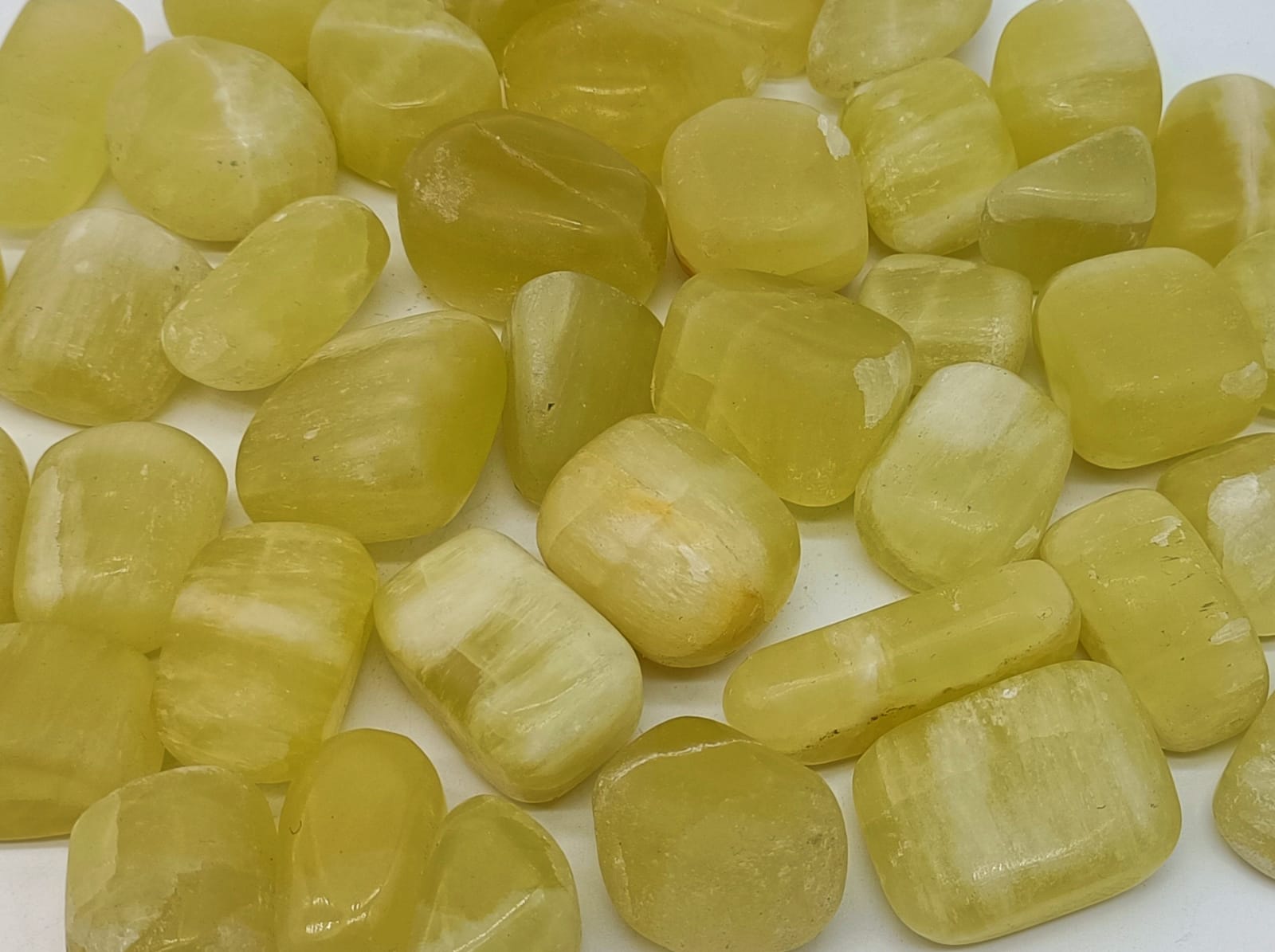 Lemon Calcite Tumbled Stone