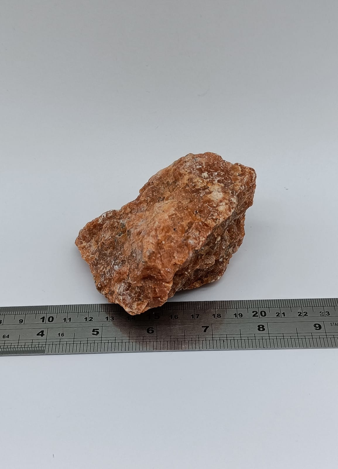 Red Calcite Raw Approximately 300 Grams