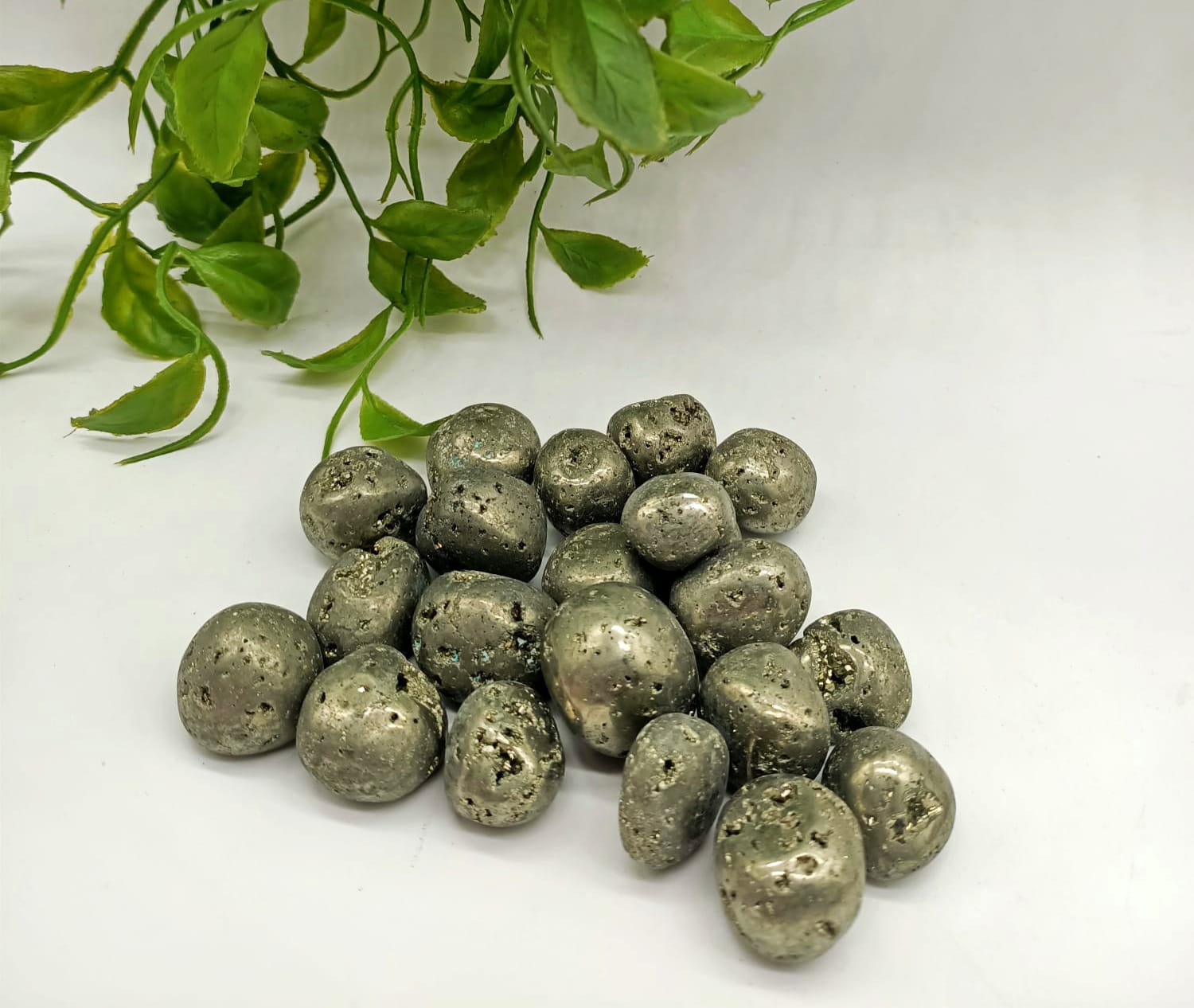 Pyrite Tumbled Stone Crystal Wellness