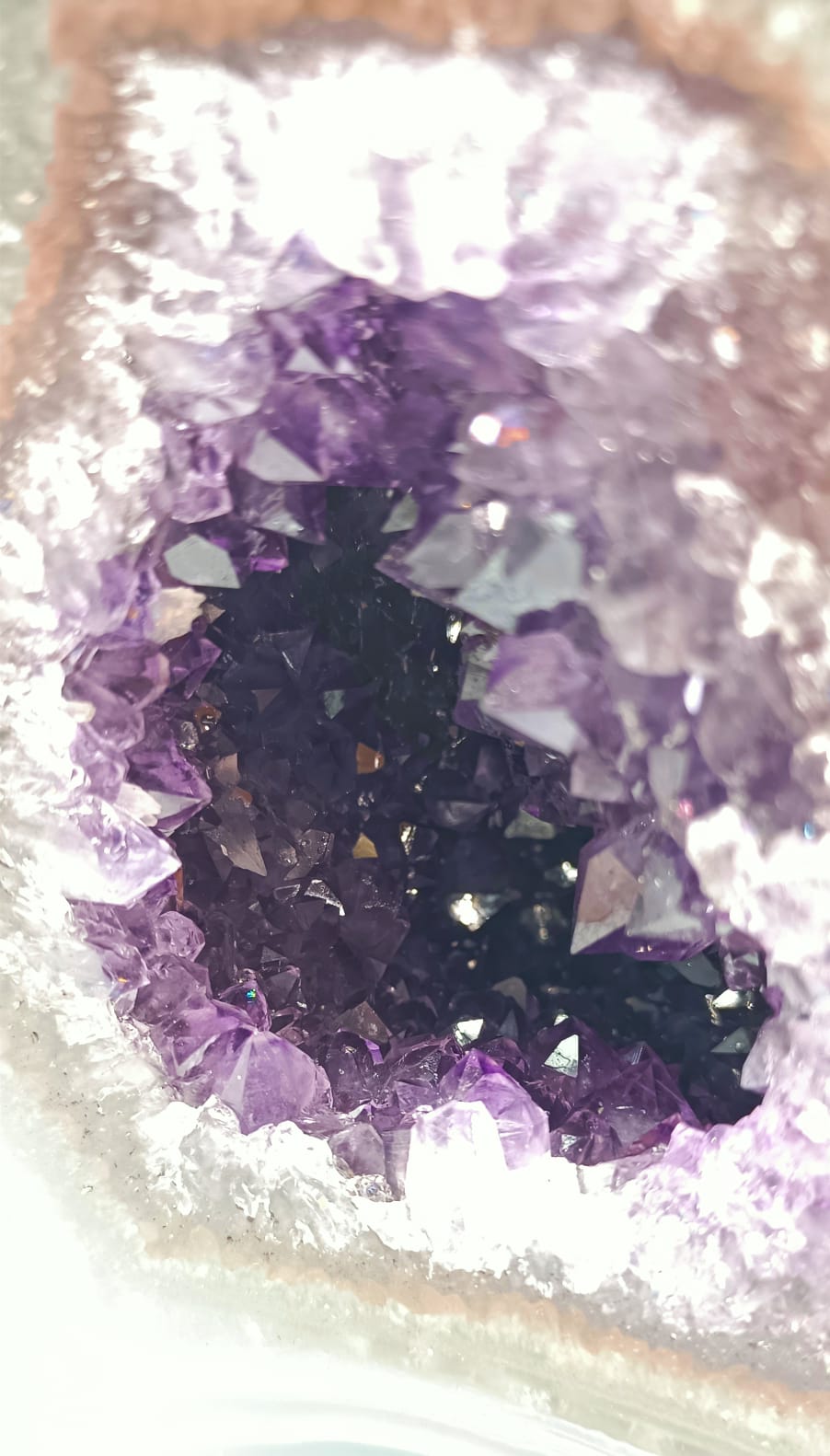 Amethyst with Agate Geode 5.44kgs Crystal Wellness