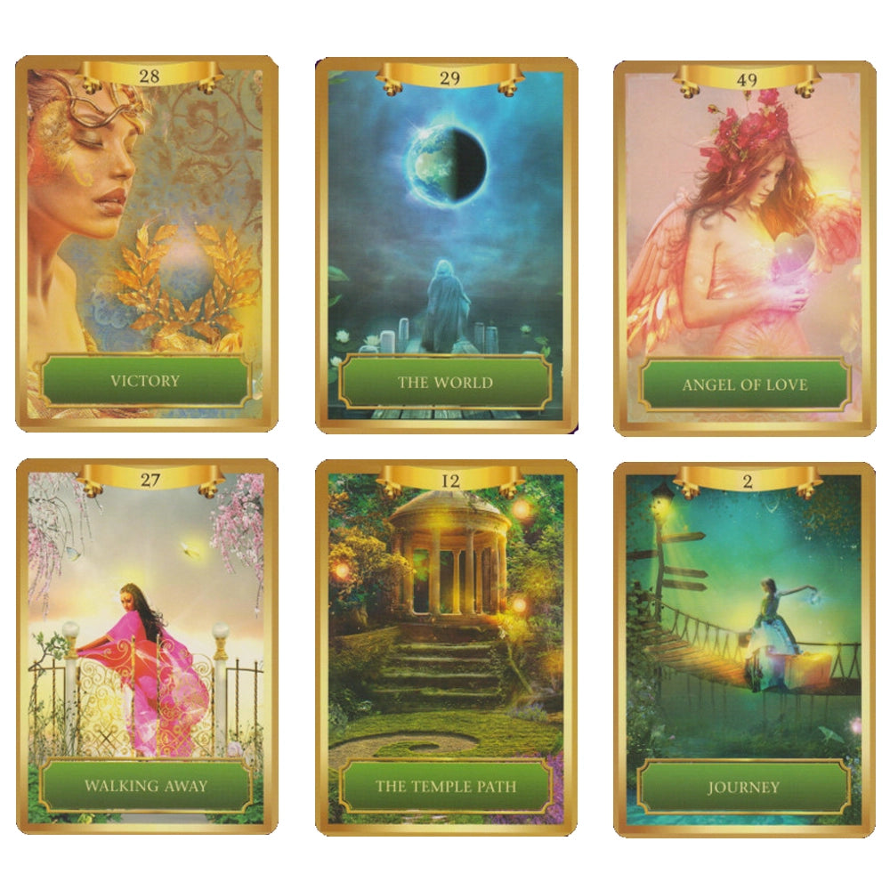 Energy Oracle Cards: A 53-Card Deck and Guidebook Crystal Wellness