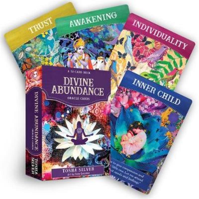 Divine Abundance Oracle Cards: A 51-Card Deck Crystal Wellness