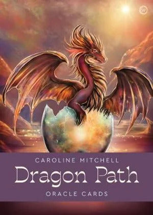 Dragon Path Oracle Cards: A 33 Card Deck & Guidebook Crystal Wellness