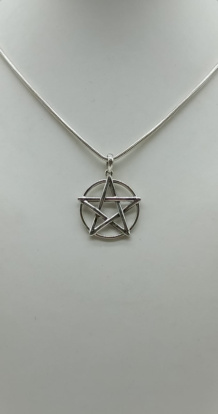 Pentagram 925 Sterling Silver Pendant