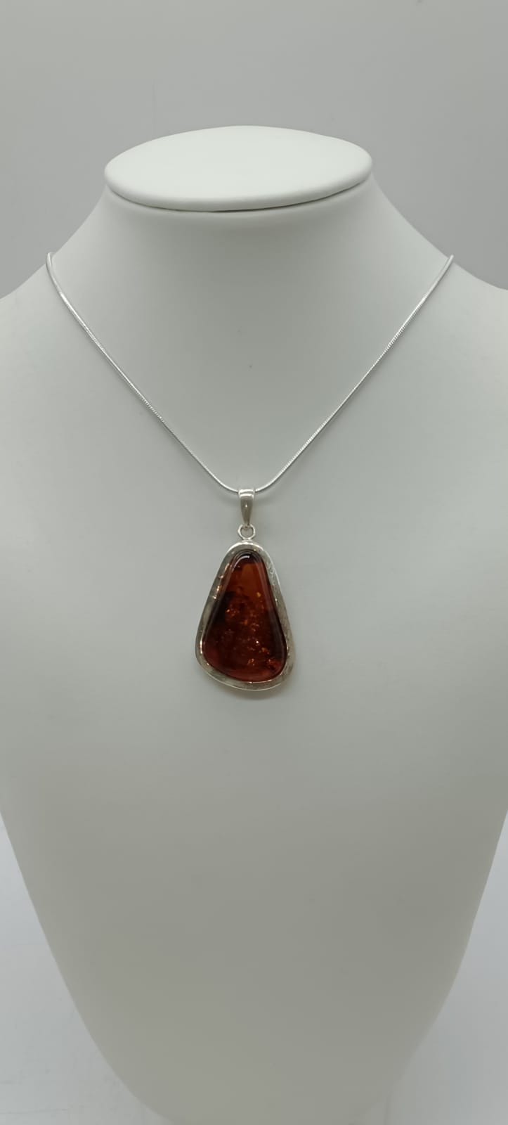 Baltic Amber 925 Sterling Silver Pendant