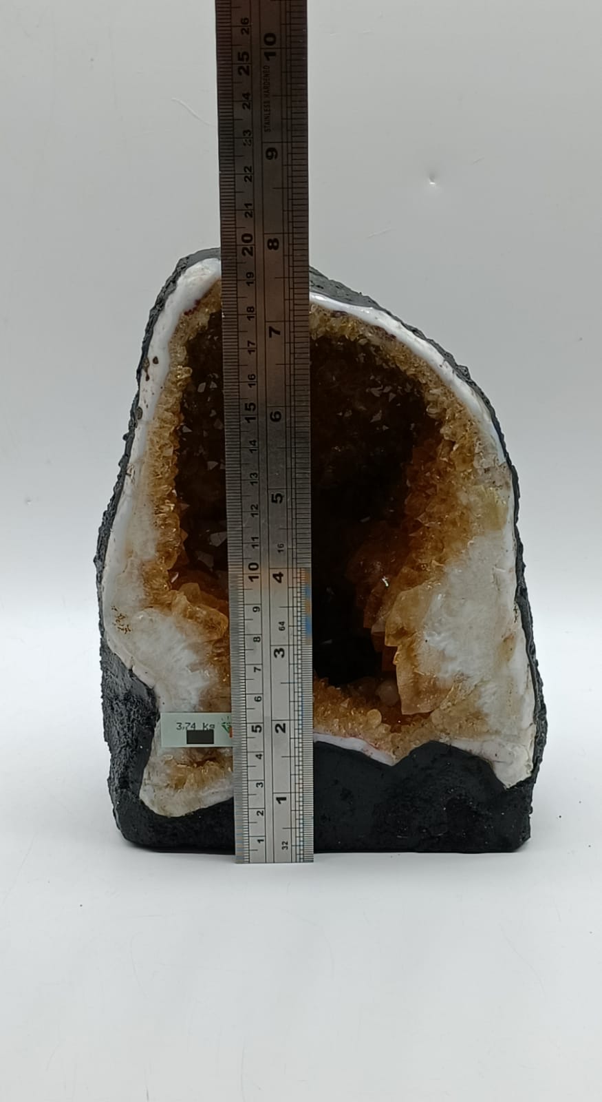 Citrine Geode High Grade 3.74 Kgs
