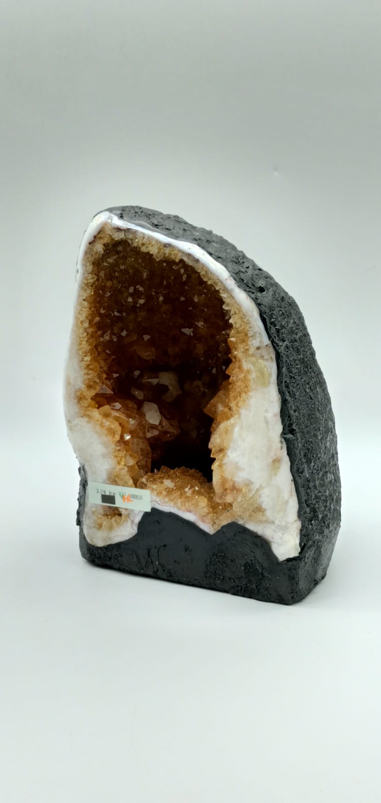 Citrine Geode High Grade 3.74 Kgs