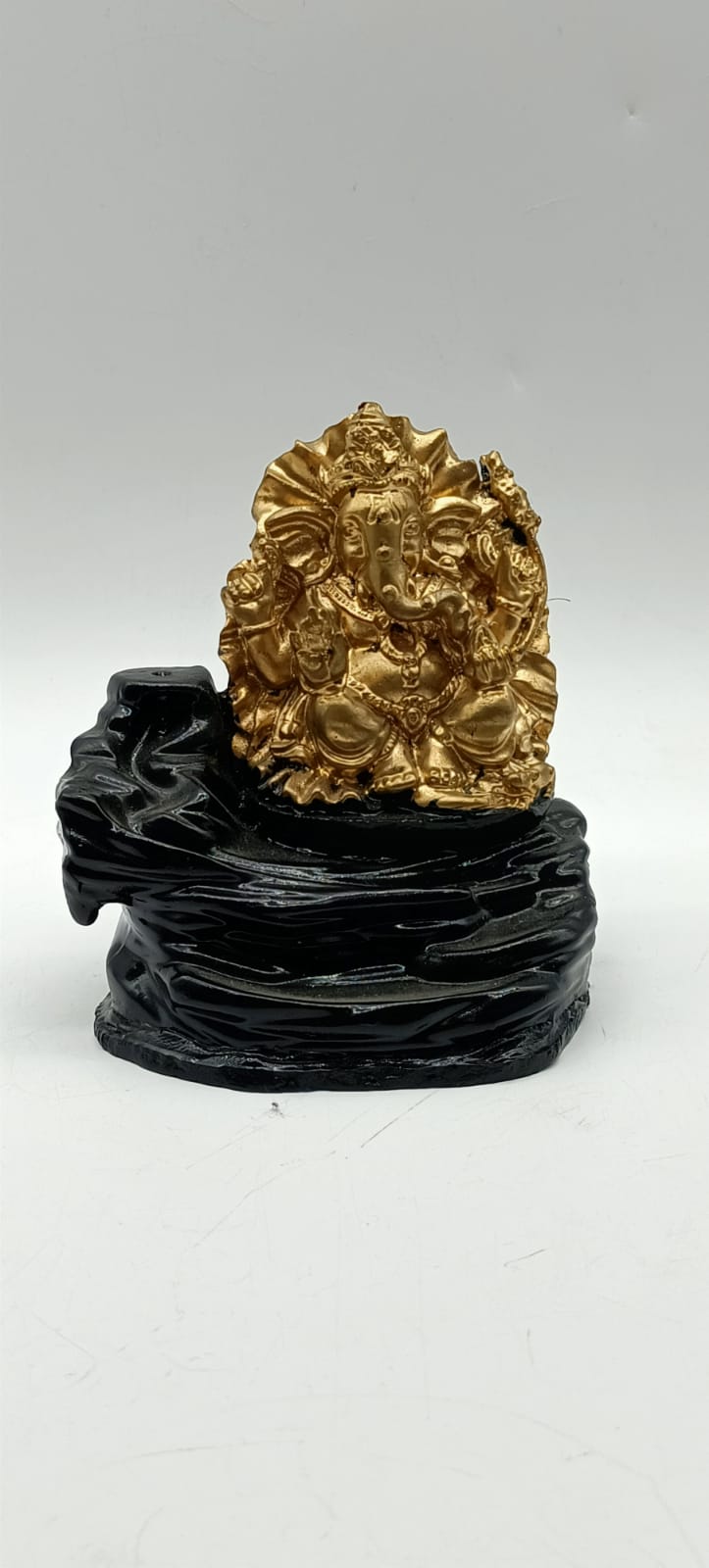 Ganesh Gold Backflow Incense Burner