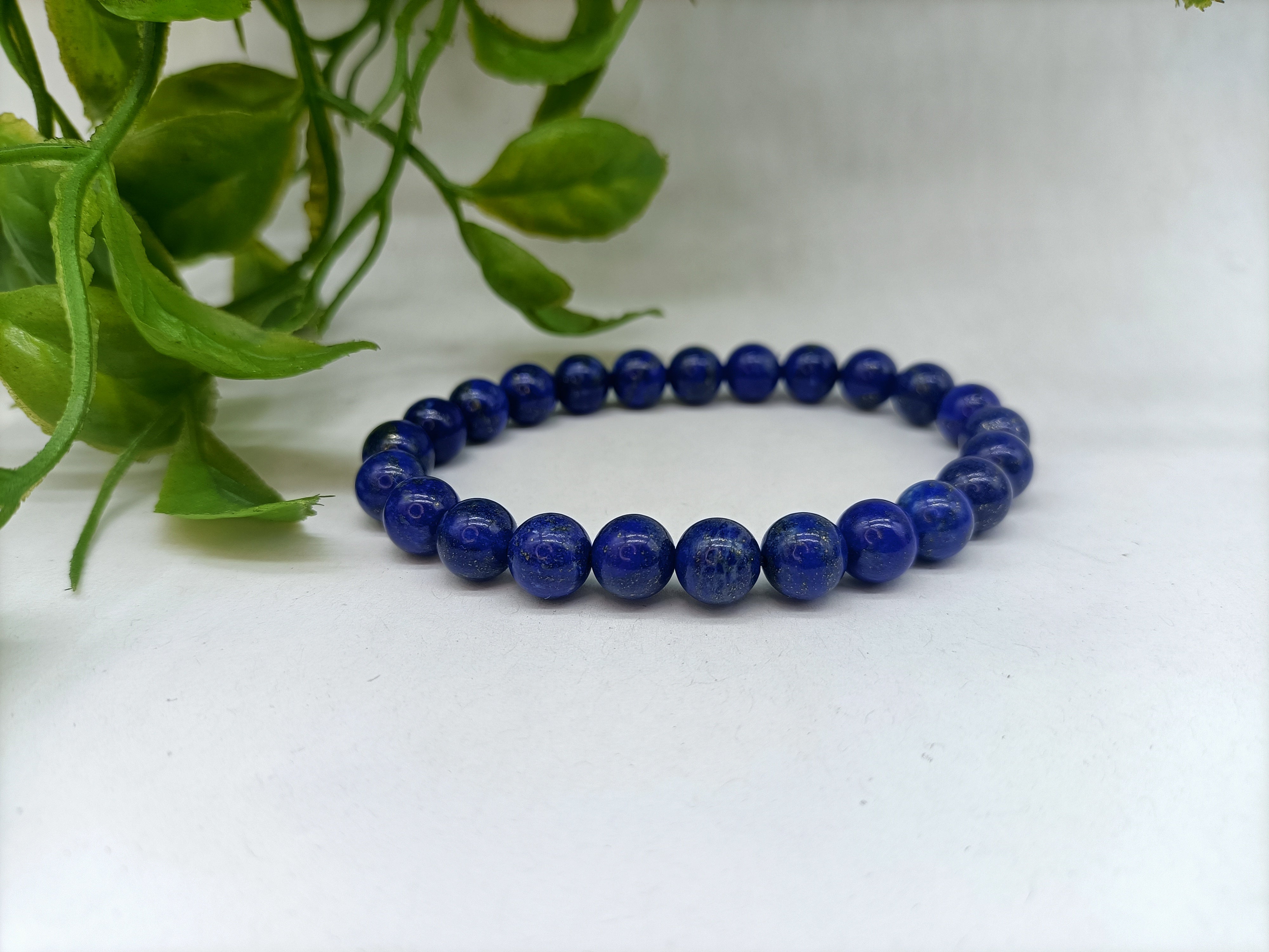 Lapis Lazuli AAA High Grade Beads Bracelet Crystal Wellness