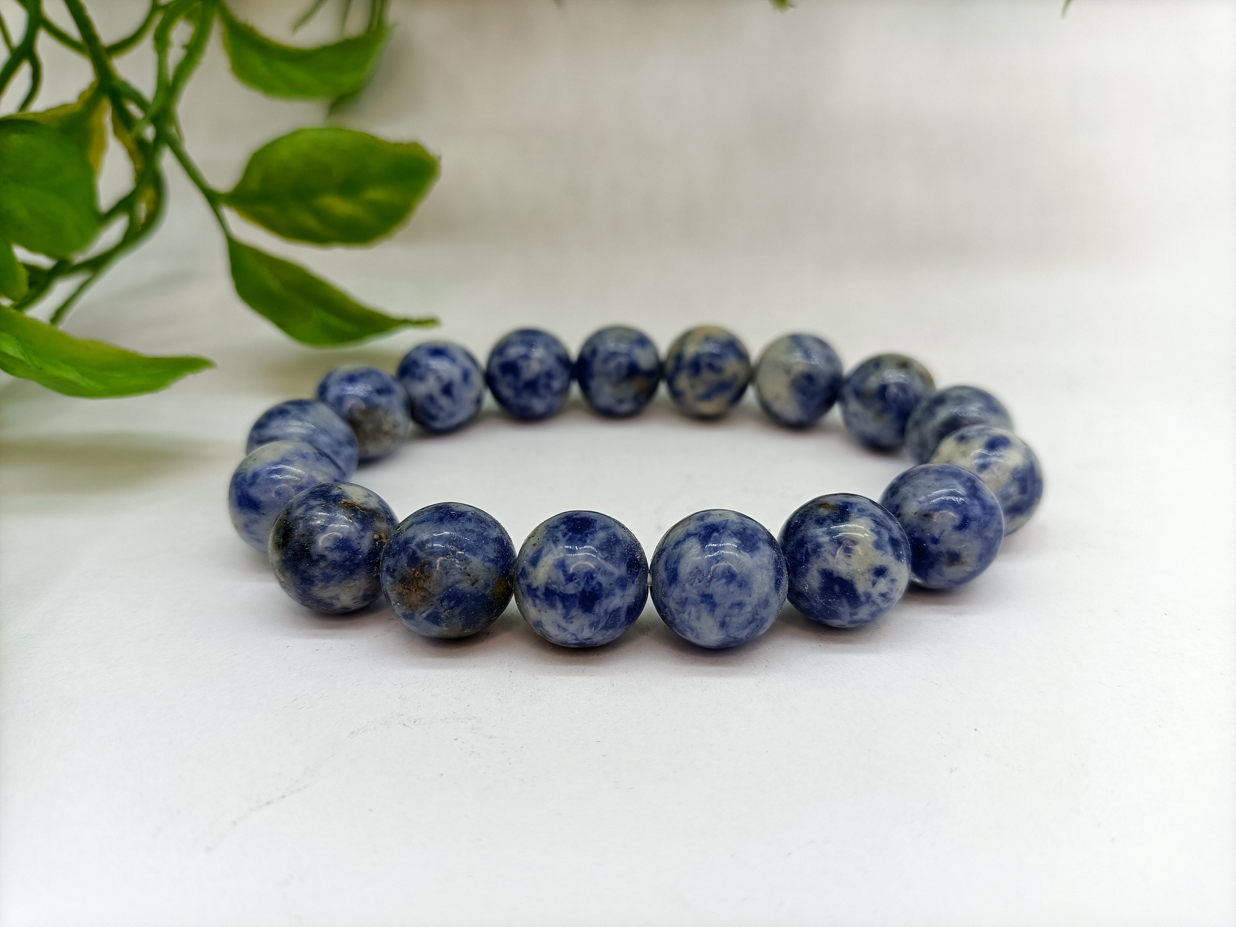 Blue Spot Jasper Bracelet - Crystal Wellness