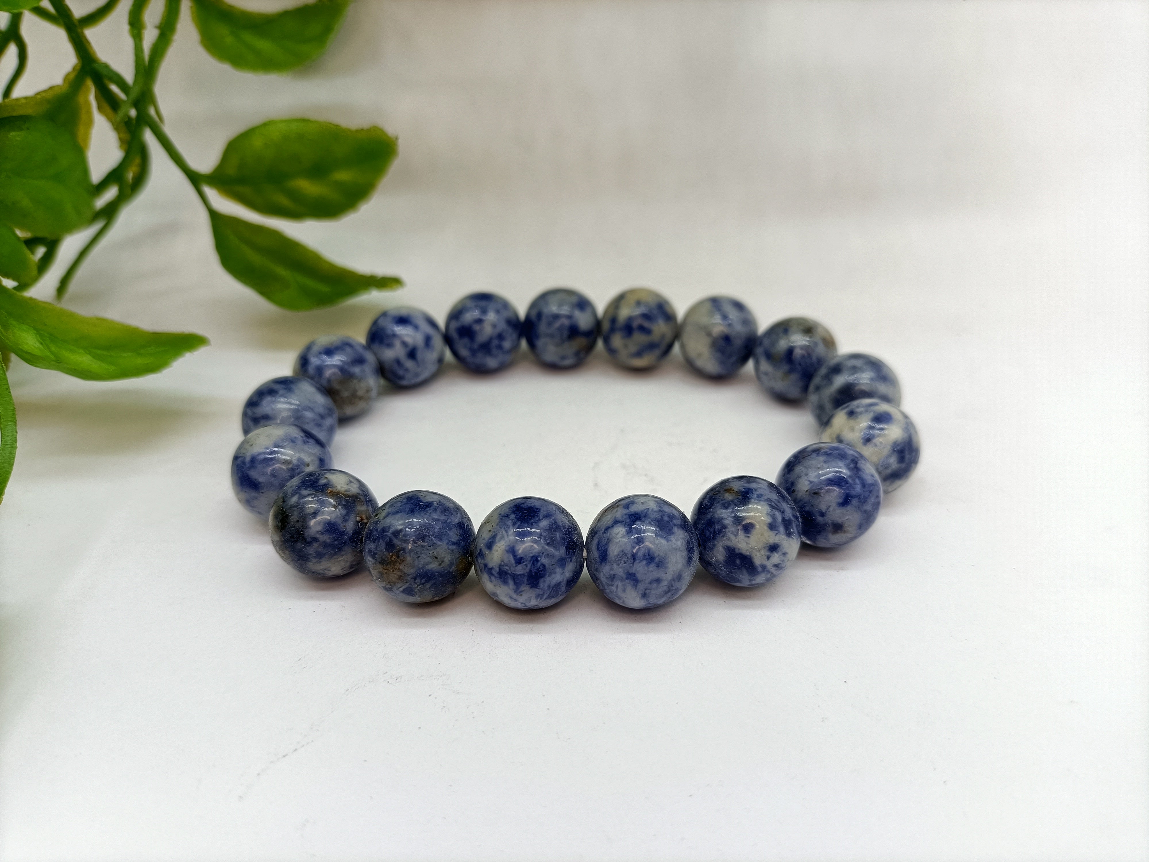 Blue Spot Jasper Bracelet - Crystal Wellness