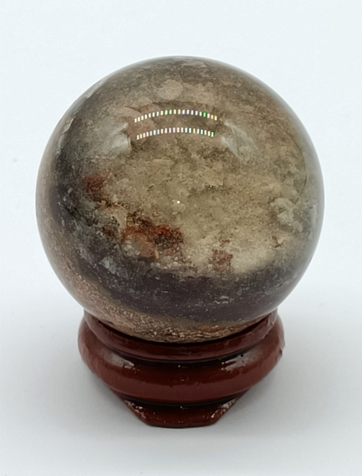 Lodolite Sphere 72 Grams