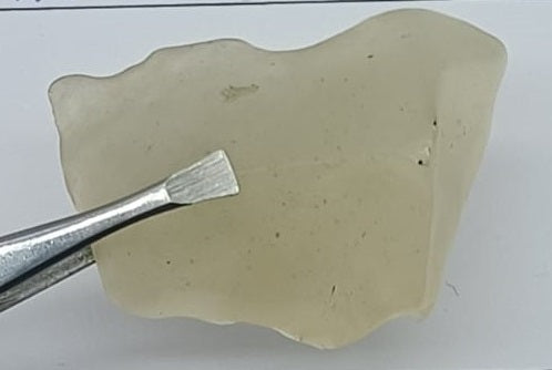 Authentic Libyan Desert Glass Q2 16.35 Grams