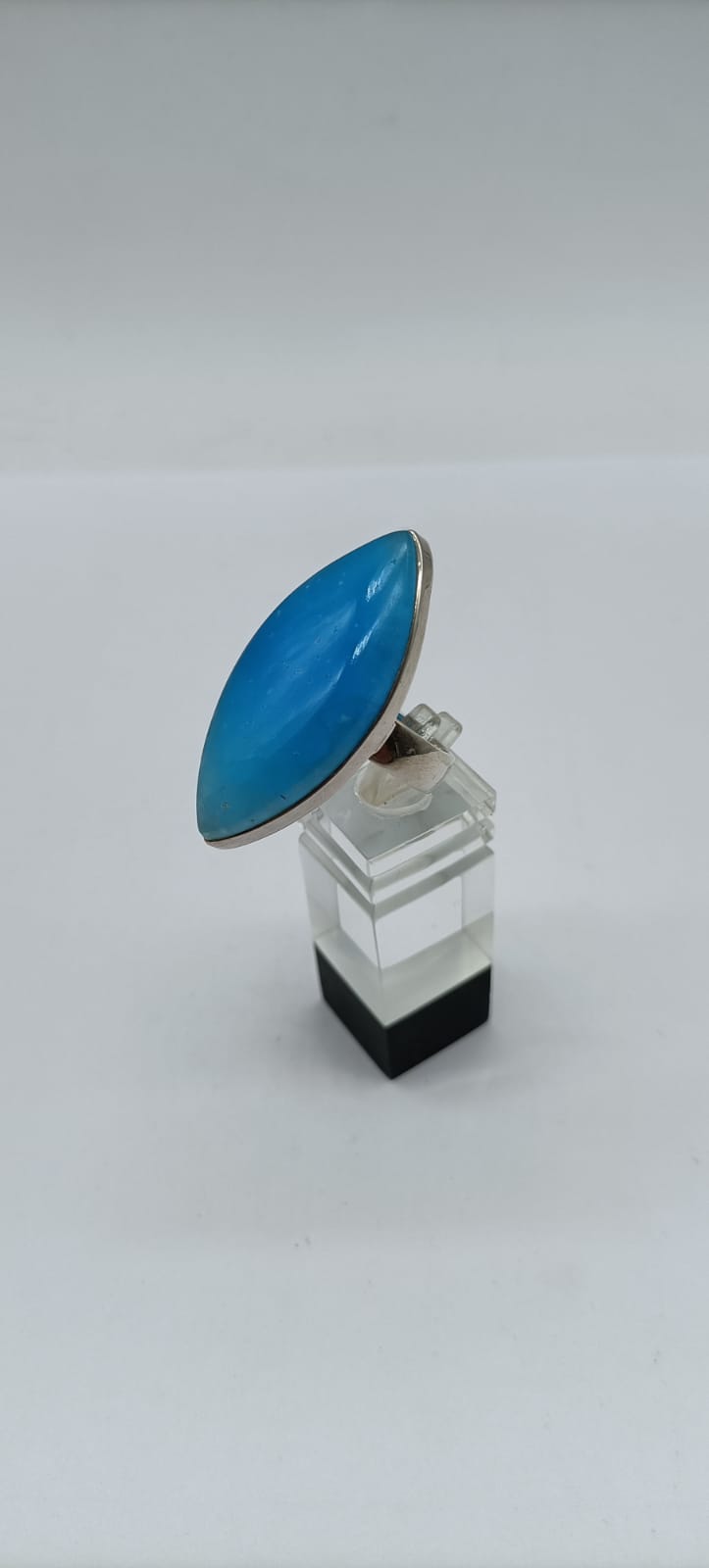 Smithsonite 925 Sterling Silver Ring Size 9