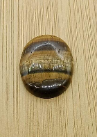 Gold Tiger's Eye Worry Stone