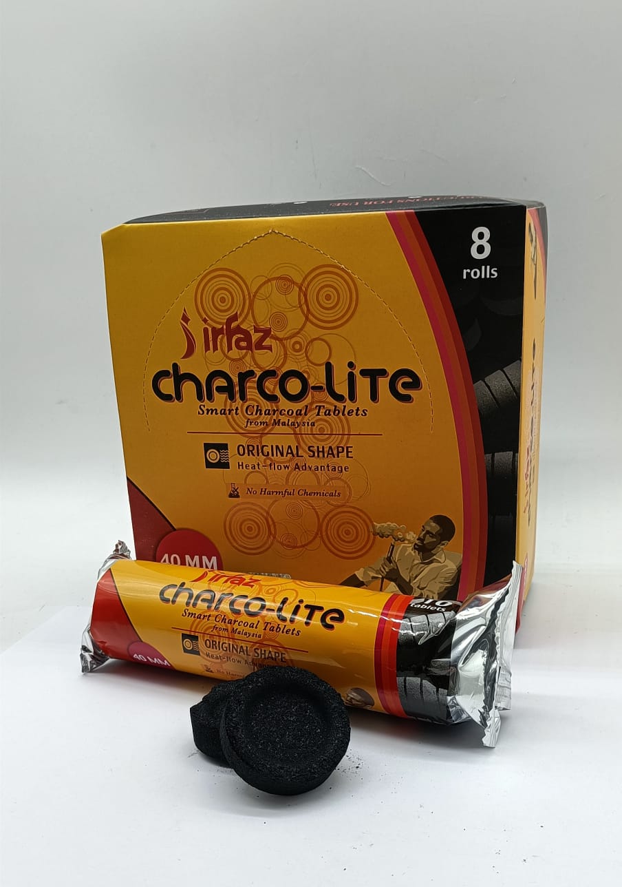 Charcoal - Charco-Lite 40mm Quick Lite 10 Tablets