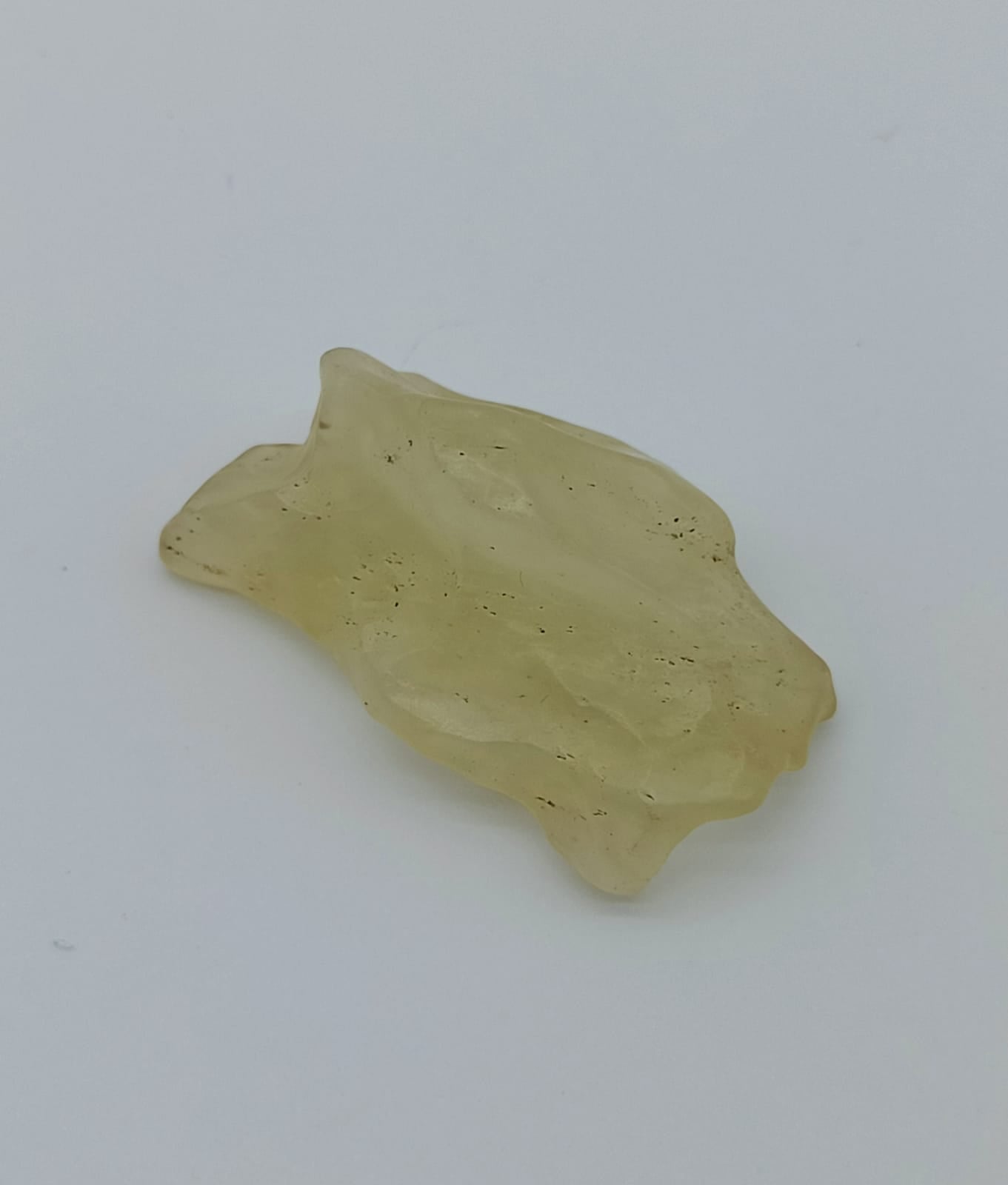 Authentic Libyan Desert Glass AAA 9.13g 38mm x 22mm Crystal Wellness
