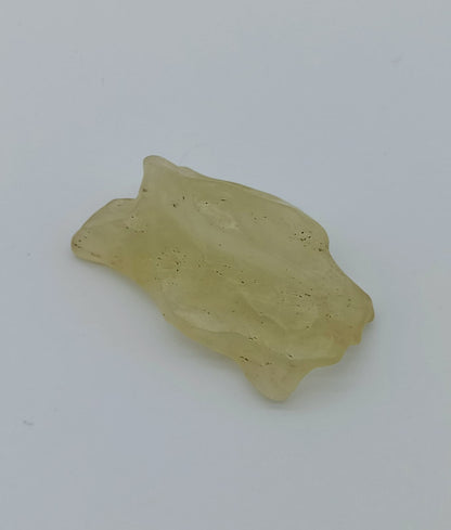 Authentic Libyan Desert Glass AAA 9.13g 38mm x 22mm Crystal Wellness