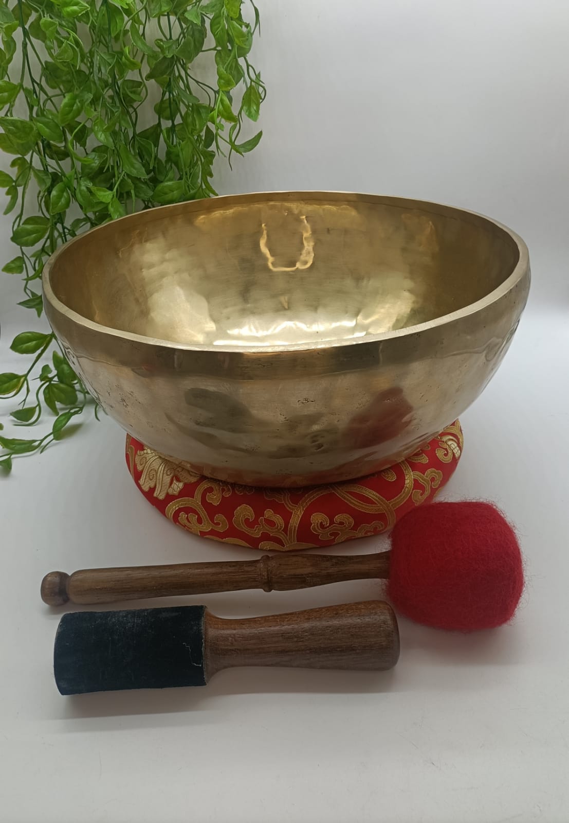 Tibetan Sound Healing Bowl 13.5 Inch Crystal Wellness
