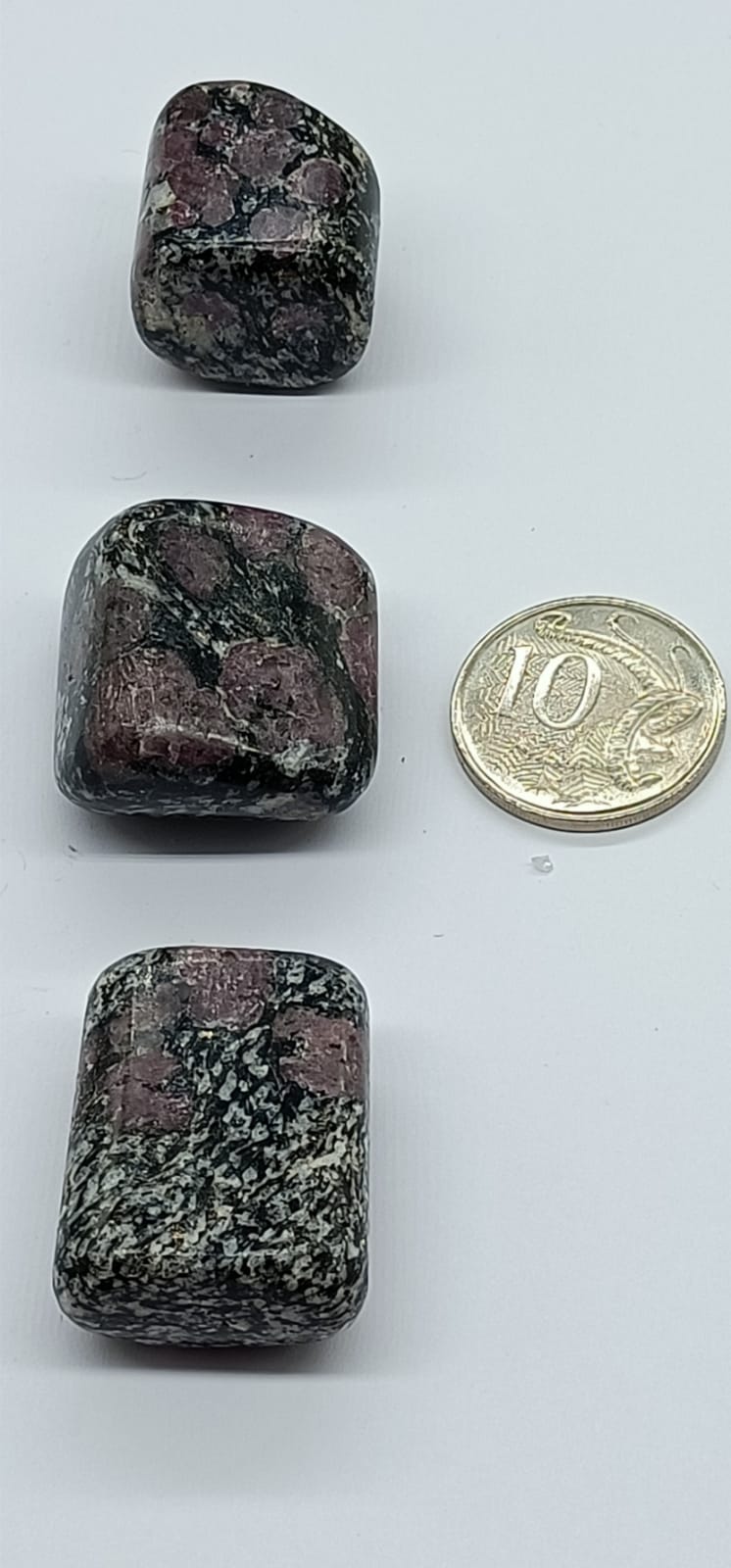 Ruby in Spinel Tumbled Stone
